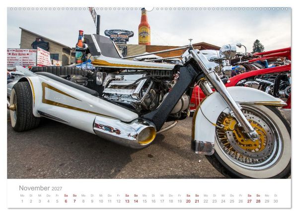 Produktbild: Sturgis - Die ber&uuml;hmteste Motorrad-Rallye der Welt (hochwertiger Premium Wandkalender 2027 DIN A2 quer), Kunstdruck in Hochglanz
