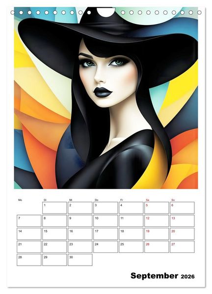 Produktbild: Hinrei&szlig;ende Portraits (Wandkalender 2026 DIN A4 hoch), CALVENDO Monatskalender