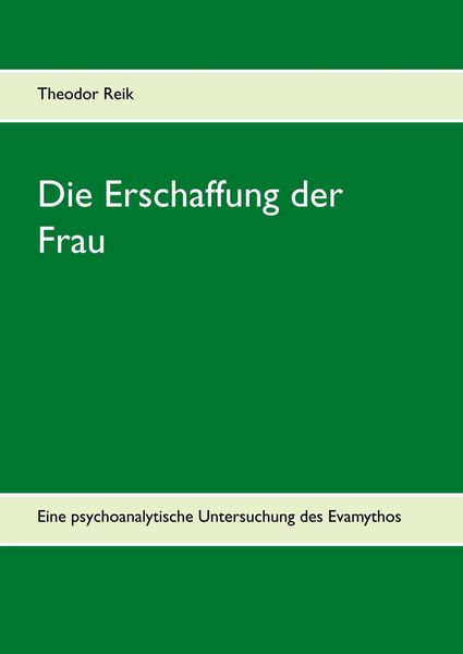 Produktbild: Die Erschaffung der Frau