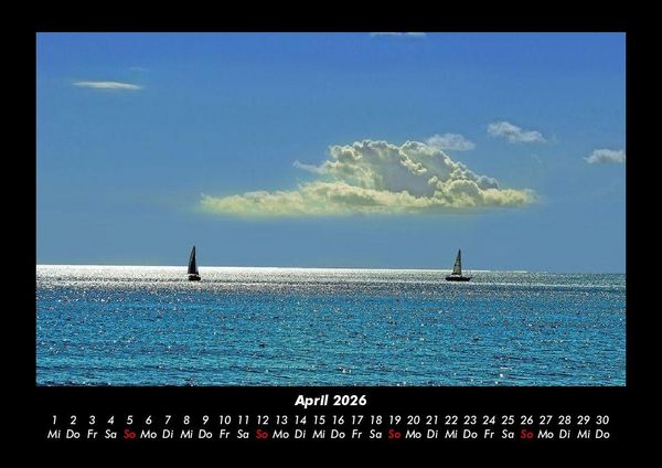 Produktbild: Sehnsucht nach Meer 2026 Fotokalender DIN A3