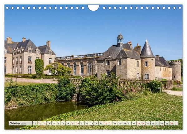 Produktbild: Normandie &ndash; Wo Natur auf Kultur trifft (Wandkalender 2027 DIN A4 quer), CALVENDO Monatskalender
