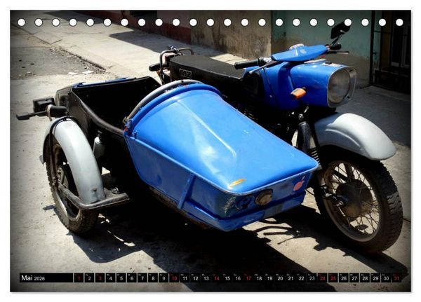 Produktbild: Motorrad-Legenden - MZ (Tischkalender 2026 DIN A5 quer), CALVENDO Monatskalender