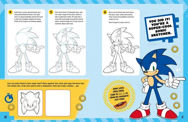 Produktbild: Sonic The Hedgehog How to Draw