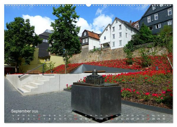 Produktbild: Marburg 2026 (hochwertiger Premium Wandkalender 2026 DIN A2 quer), Kunstdruck in Hochglanz