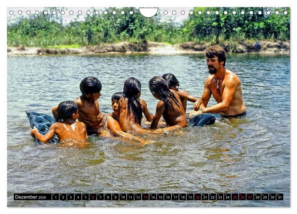 Produktbild: XINGU - Fluss der Menschenwesen (Wandkalender 2026 DIN A4 quer), CALVENDO Monatskalender