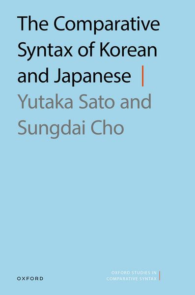 Produktbild: The Comparative Syntax of Korean and Japanese