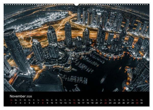 Produktbild: Dubai in Bildern (Wandkalender 2026 DIN A2 quer), CALVENDO Monatskalender