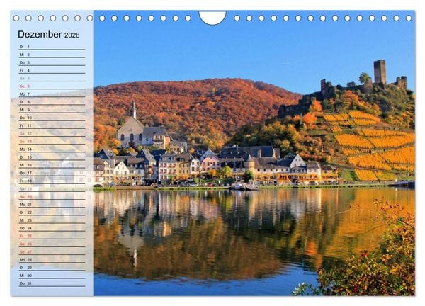 Produktbild: An der wundersch&ouml;nen Mosel (Wandkalender 2026 DIN A4 quer), CALVENDO Monatskalender
