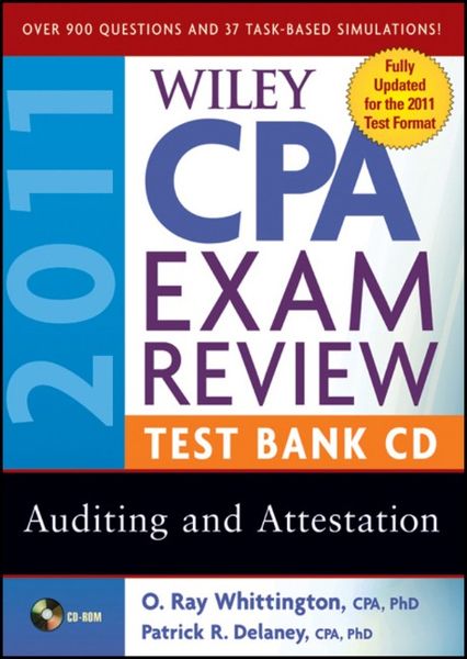 Produktbild: Wiley CPA Exam Review 2011 Test Bank CD, Auditing and Attestation