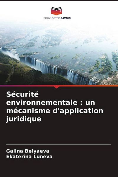Produktbild: S&eacute;curit&eacute; environnementale : un m&eacute;canisme d'application juridique