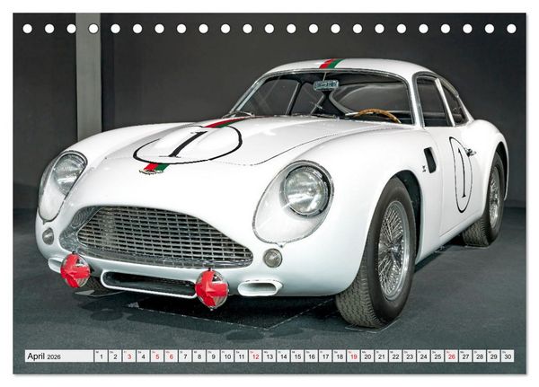 Produktbild: Nationales Auto Museum, Faszination auf R&auml;dern (Tischkalender 2026 DIN A5 quer), CALVENDO Monatskalender
