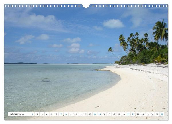 Produktbild: Cookinseln - Ein Traum aus Inseln und Lagunen in der S&uuml;dsee (Wandkalender 2026 DIN A3 quer), CALVENDO Monatskalender