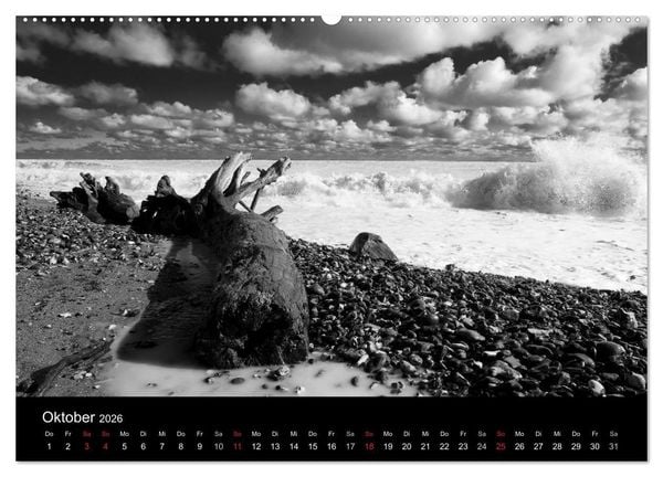 Produktbild: Strandspaziergang an der Ostsee (Wandkalender 2026 DIN A2 quer), CALVENDO Monatskalender