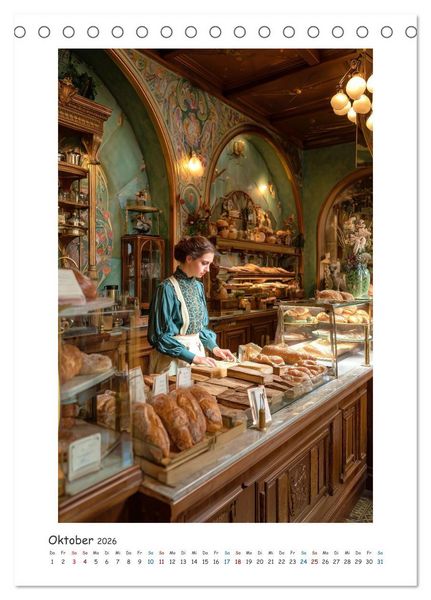 Produktbild: Guten Morgen, B&auml;ckerei (Tischkalender 2026 DIN A5 hoch), CALVENDO Monatskalender