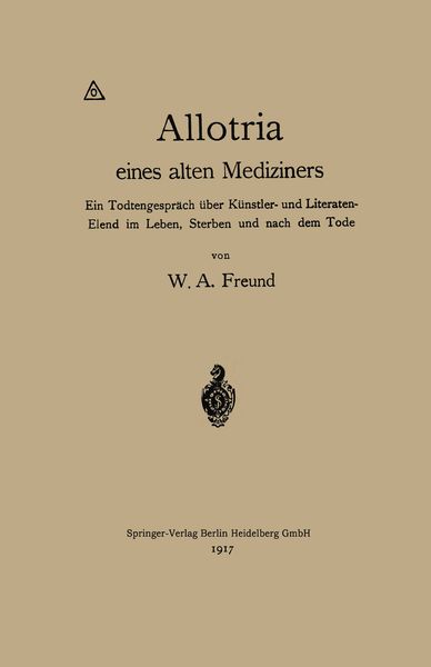 Produktbild: Allotria eines alten Mediziners