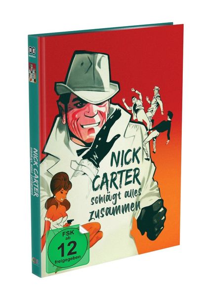 NICK CARTER SCHLÄGT ALLES ZUSAMMEN - 2-Disc Mediabook Cover A (Blu-ray + DVD) Limited 250 Edition – Uncut