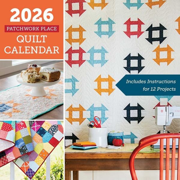 Produktbild: 2026 Patchwork Place Quilt Calendar