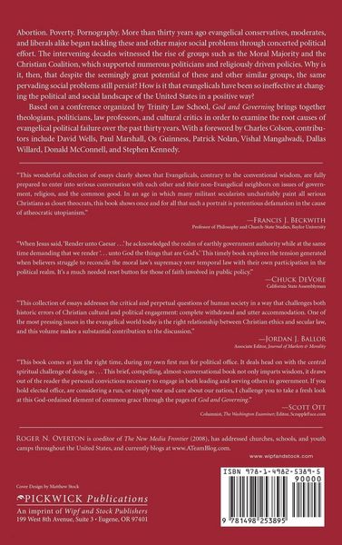 Produktbild: God and Governing