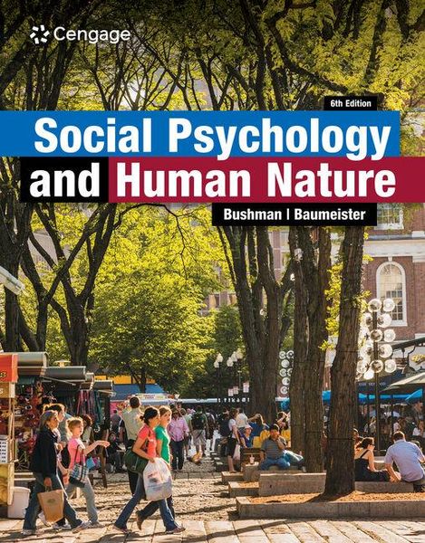 Produktbild: Social Psychology and Human Nature