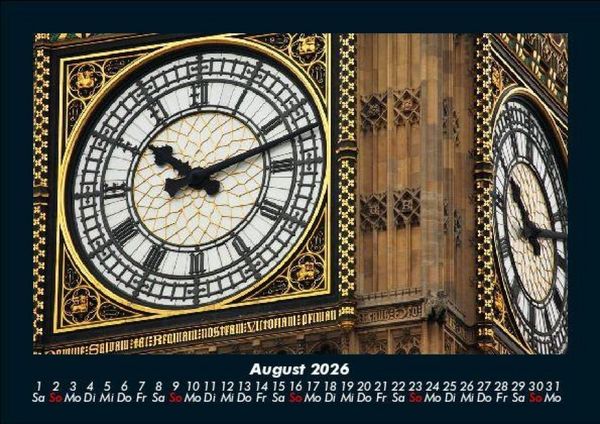 Produktbild: London 2026 Fotokalender DIN A5