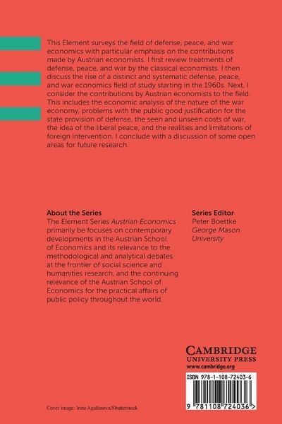 Produktbild: Defense, Peace, and War Economics