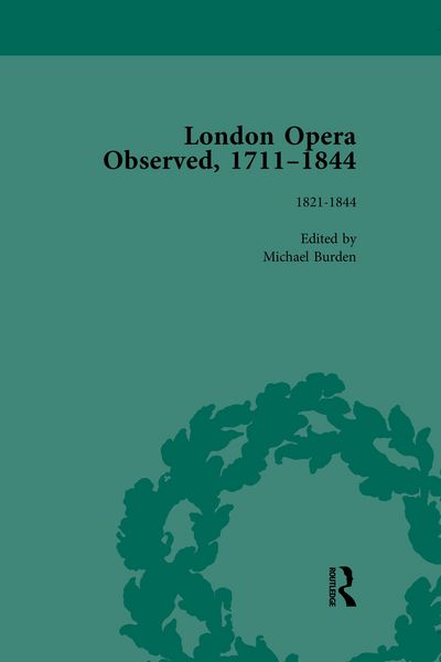 Produktbild: London Opera Observed 1711-1844, Volume V