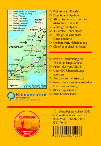 Frankreich: Jakobsweg Via Podiensis