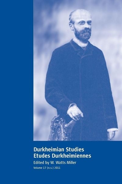Produktbild: Durkheimian Studies/&Eacute;tudes Durkheimiennes