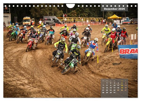 Produktbild: MX-Racing 2026 (Wandkalender 2026 DIN A4 quer), CALVENDO Monatskalender