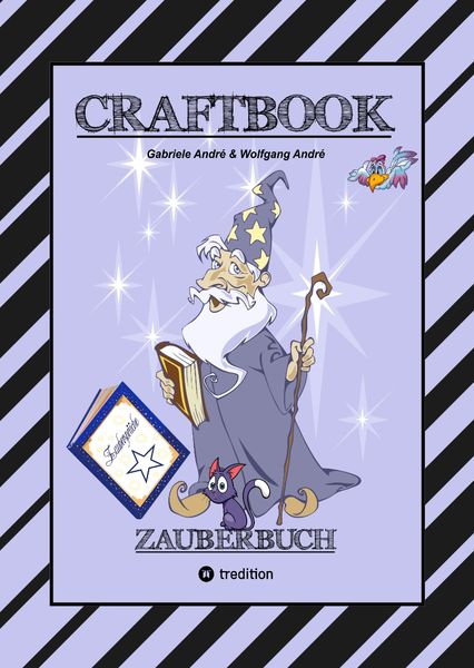 Produktbild: Craftbook - 100 Seiten Magie - Zauberw&ouml;rter - Zauberschrift - Zauberw&uuml;rfelspiel - Magier - Zauberspruch - R&auml;tsel