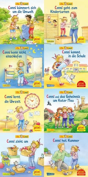 Produktbild: Pixi-8er-Set 300: Neue Abenteuer mit Conni (8x1 Exemplar)