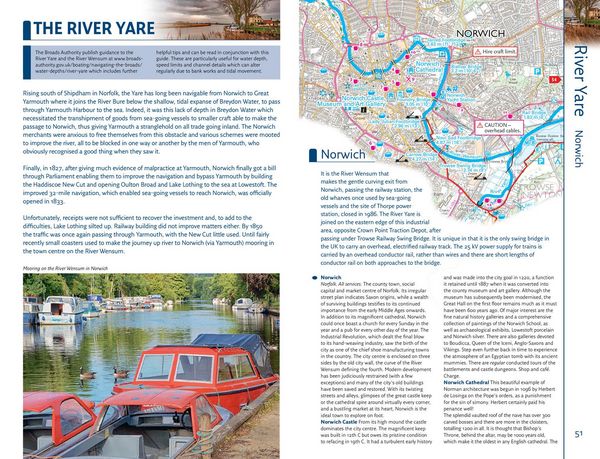 Produktbild: Collins Nicholson Waterways Guides - Norfolk Broads