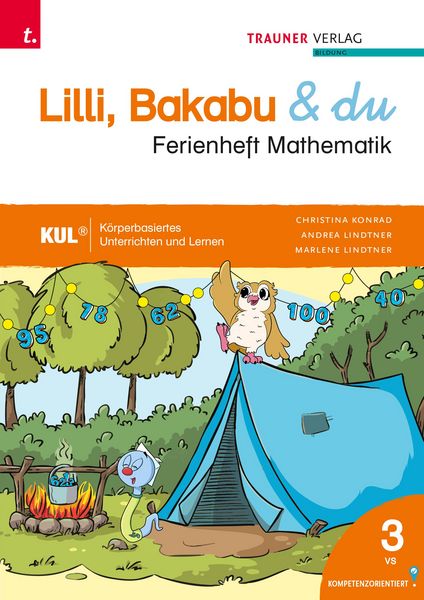 Produktbild: Lilli, Bakabu & du, Ferienheft Mathematik 3