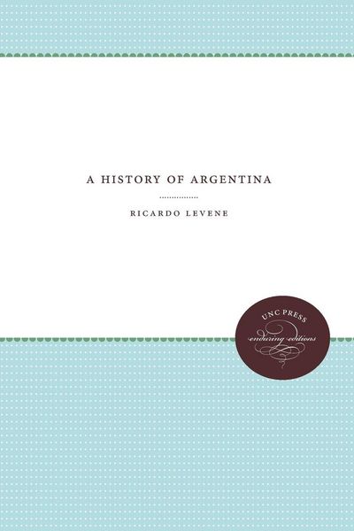 Produktbild: A History of Argentina