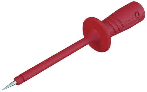 Hirschmann Test & Measurement PRUEF 2600 C2 rt Sicherheits-Prüfspitze 972327101 Steckanschluss 4 mm CAT II 1000 V Rot 1 St.