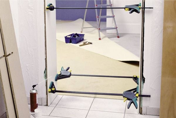 Produktbild: Wolfcraft 3031000 Einhandzwinge Spann-Weite (max.):300mm Ausladungs-Ma&szlig;e:100mm