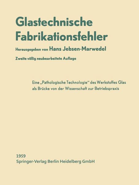 Produktbild: Glastechnische Fabrikationsfehler