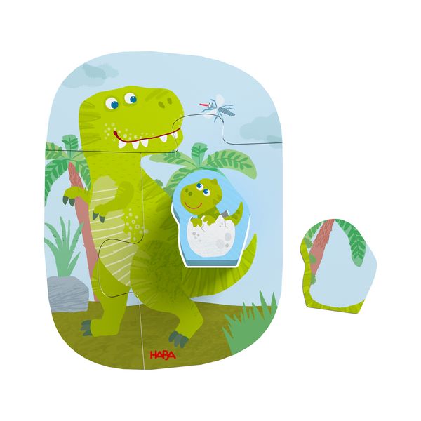Produktbild: 4 erste Puzzles Dinos