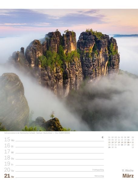 Produktbild: Planet Erde Wochenplaner Kalender 2027 | Landschaften der Welt