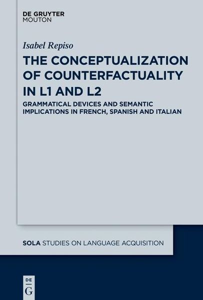 Produktbild: The Conceptualization of Counterfactuality in L1 and L2