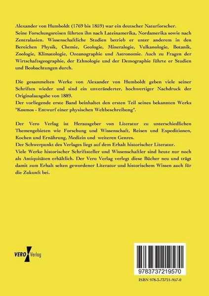 Produktbild: Gesammelte Werke von Alexander von Humboldt