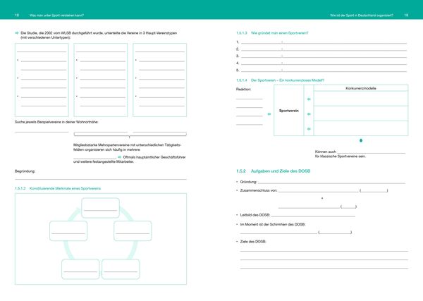 Produktbild: Fit im Schulsport &ndash; Arbeitsheft