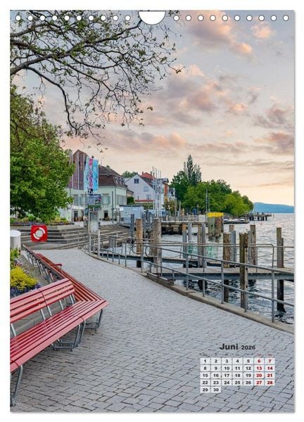 Produktbild: Bodensee Impressionen (Wandkalender 2026 DIN A4 hoch), CALVENDO Monatskalender