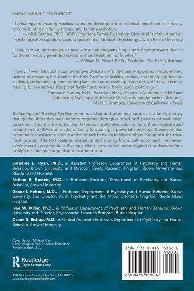 Produktbild: Evaluating and Treating Families