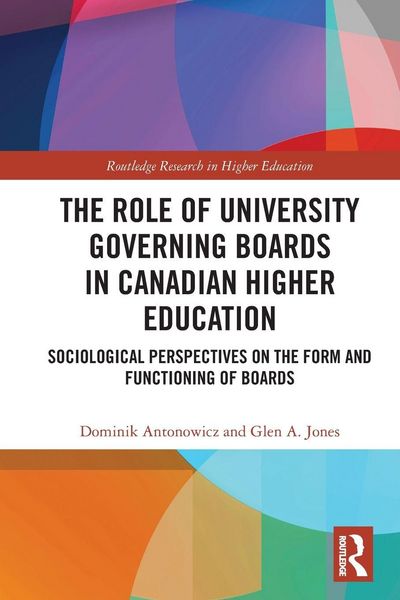 Produktbild: The Role of University Governing Boards in Canadian Higher Education