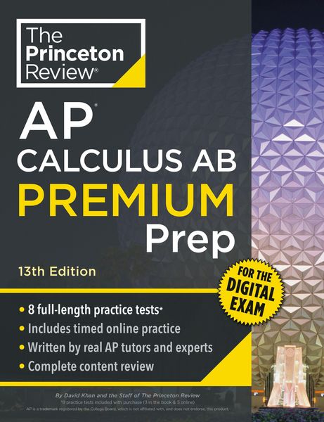 Produktbild: Princeton Review AP Calculus AB Premium Prep, 13th Edition