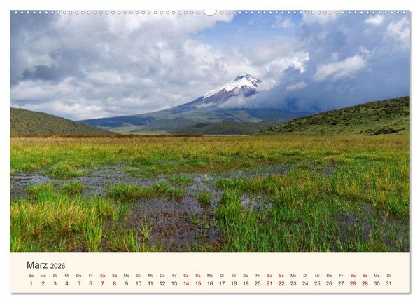 Produktbild: Entdecke Ecuador (hochwertiger Premium Wandkalender 2026 DIN A2 quer), Kunstdruck in Hochglanz