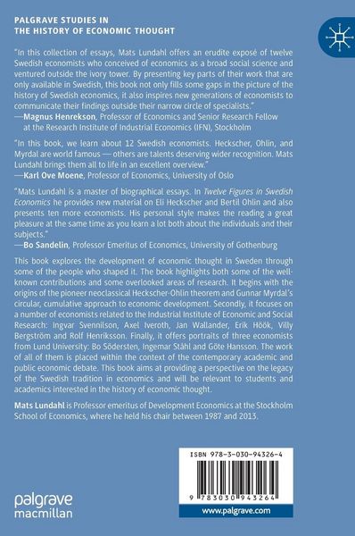 Produktbild: Twelve Figures in Swedish Economics