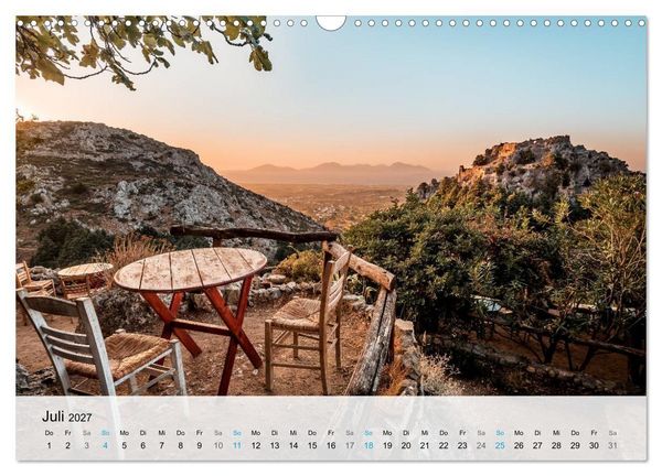 Produktbild: Griechenland - Inselparadies in Europa (Wandkalender 2027 DIN A3 quer), CALVENDO Monatskalender