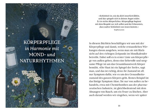 Produktbild: K&ouml;rperpflege und Kosmetik im Rhythmus des Mondes